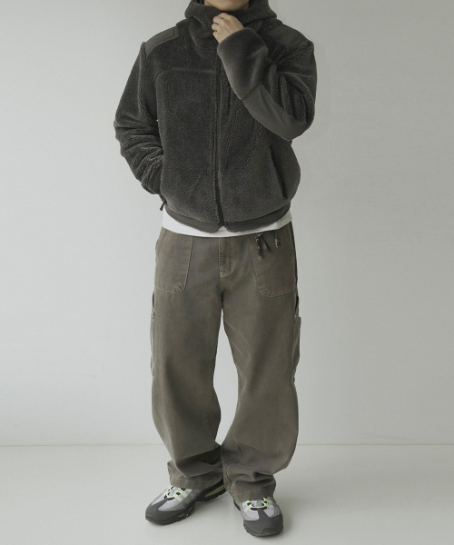 SIIIIDO(シド)の「HAMILL FLEECE HOODIE #1(その他アウター・メンズ・その他・1/2/3/4)」の4枚目の写真