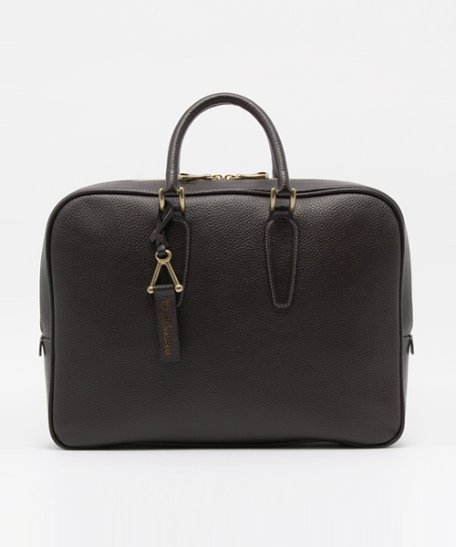 TOFF&LOADSTONE(トフアンドロードストーン)の「TOFF&LOADSTONE レザーブリーフケース(ビジネスバッグ・メンズ・ブラック/ブラウン・FREE)」の2枚目の写真