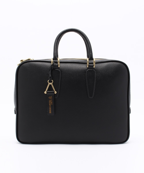 TOFF&LOADSTONE(トフアンドロードストーン)の「TOFF&LOADSTONE レザーブリーフケース(ビジネスバッグ・メンズ・ブラック/ブラウン・FREE)」の1枚目の写真