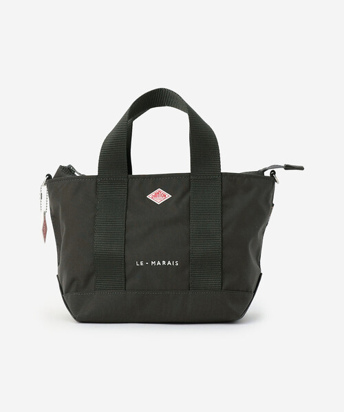 DANTON（ダントン）の「DANTON | コーデュラナイロン 2WAYトートバッグ LE-MARAIS UNISEX（トートバッグ・レディース・ブラック/オフホワイト/ダークグレー・-）」の3枚目の写真