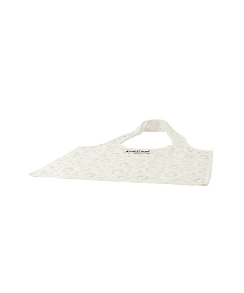 ADAM ET ROPE'(アダムエロペ)の「vintage stock lace tote bag(トートバッグ・レディース・オフホワイト・FREE)」の10枚目の写真