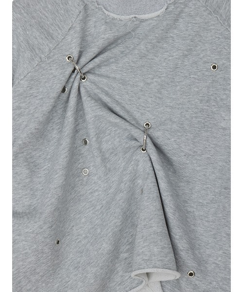 EYELET ARRANGEMENT SWEAT TOP（スウェット）｜Ameri（アメリ）の