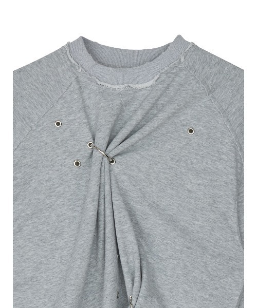 EYELET ARRANGEMENT SWEAT TOP（スウェット）｜Ameri（アメリ）の