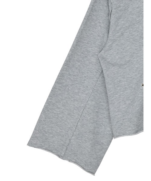 Ameri(アメリ)の「EYELET ARRANGEMENT SWEAT TOP(スウェット・レディース・グレー/ブラック/ラベンダー・FREE)」の22枚目の写真