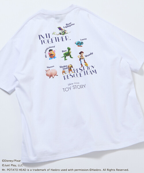 FREAK'S STORE(フリークスストア)の「限定展開 【TOY STORY/トイ・ストーリー】 別注 バックプリント クルーネックTシャツ / RANDOM(Tシャツ/カットソー・メンズ・ピンク/ホワイト/アッシュグレー/スミクロ・MEDIUM/SMALL/LARGE)」の20枚目の写真