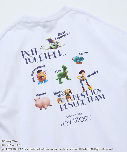 FREAK'S STORE(フリークスストア)の「限定展開 【TOY STORY/トイ・ストーリー】 別注 バックプリント クルーネックTシャツ / RANDOM(Tシャツ/カットソー・メンズ・ピンク/ホワイト/アッシュグレー/スミクロ・MEDIUM/SMALL/LARGE)」の21枚目の写真