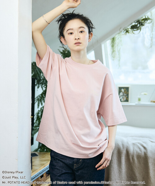 FREAK'S STORE(フリークスストア)の「限定展開 【TOY STORY/トイ・ストーリー】 別注 バックプリント クルーネックTシャツ / RANDOM(Tシャツ/カットソー・メンズ・ピンク/ホワイト/アッシュグレー/スミクロ・MEDIUM/SMALL/LARGE)」の17枚目の写真