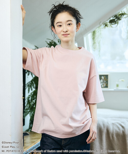 FREAK'S STORE(フリークスストア)の「限定展開 【TOY STORY/トイ・ストーリー】 別注 バックプリント クルーネックTシャツ / RANDOM(Tシャツ/カットソー・メンズ・ピンク/ホワイト/アッシュグレー/スミクロ・MEDIUM/SMALL/LARGE)」の6枚目の写真