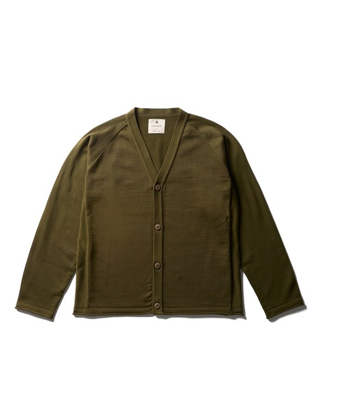 Snow Peak(スノーピーク)の「Snow Peak / Water-Repellent Knit Cardigan 撥水 ニットカーディガン(カーディガン/ボレロ・メンズ・ブラック/ダークオリーブ/ブルー・S/M/L/XL)」の10枚目の写真