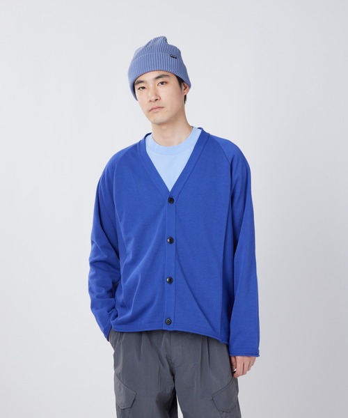 Snow Peak(スノーピーク)の「Snow Peak / Water-Repellent Knit Cardigan 撥水 ニットカーディガン(カーディガン/ボレロ・メンズ・ブラック/ダークオリーブ/ブルー・S/M/L/XL)」の16枚目の写真