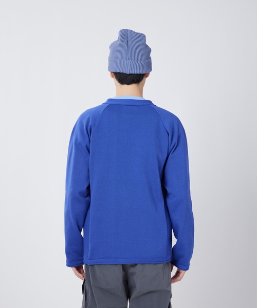 Snow Peak(スノーピーク)の「Snow Peak / Water-Repellent Knit Cardigan 撥水 ニットカーディガン(カーディガン/ボレロ・メンズ・ブラック/ダークオリーブ/ブルー・S/M/L/XL)」の4枚目の写真