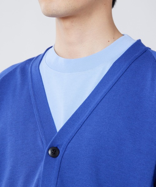 Snow Peak(スノーピーク)の「Snow Peak / Water-Repellent Knit Cardigan 撥水 ニットカーディガン(カーディガン/ボレロ・メンズ・ブラック/ダークオリーブ/ブルー・S/M/L/XL)」の5枚目の写真