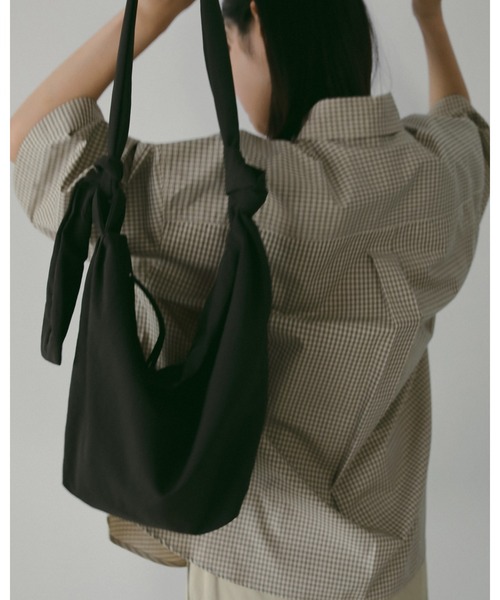 Knot Nylon Bag（トートバッグ）｜anuke（アンヌーク）のファッション
