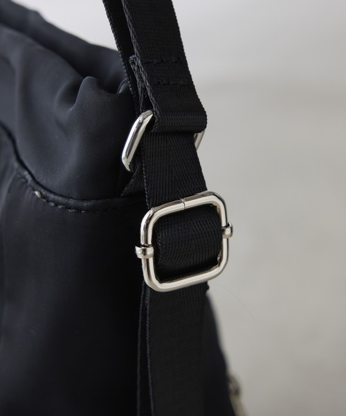 PAPILLONNER（パピヨネ）の「PAPILLONNER/撥水3WAYバッグ/強撥水（バックパック/リュック・レディース・ブラック/ベージュ・FREE）」の12枚目の写真