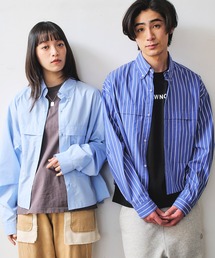 DAWNCE（ダウンス）の「ボクシー ショート丈シャツ（シャツ/ブラウス）」