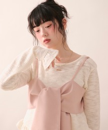 loin nuit（ロワンニュイ）の「frill design tops / フリルデザイントップス（Tシャツ/カットソー）」