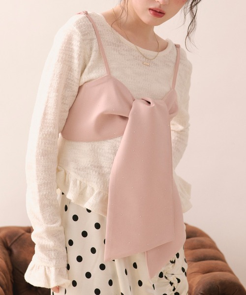 frill design tops / フリルデザイントップス（Tシャツ/カットソー