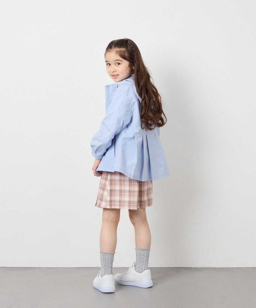 a.v.v（アーヴェヴェ）の「[120-160]【撥水加工/軽量/ストレッチ】バックタックマウンパ（その他アウター・キッズ・ライラック/ダークインディゴブルー/ネイビー・120/130/140/150/160）」の13枚目の写真