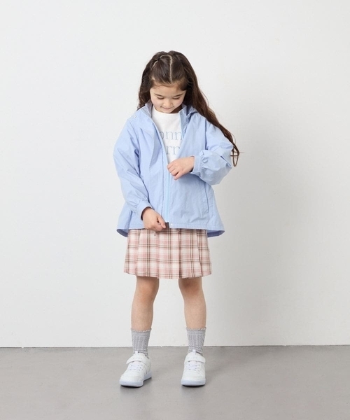 a.v.v（アーヴェヴェ）の「[120-160]【撥水加工/軽量/ストレッチ】バックタックマウンパ（その他アウター・キッズ・ライラック/ダークインディゴブルー/ネイビー・120/130/140/150/160）」の14枚目の写真