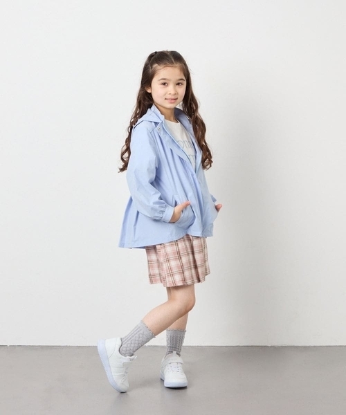 a.v.v（アーヴェヴェ）の「[120-160]【撥水加工/軽量/ストレッチ】バックタックマウンパ（その他アウター・キッズ・ライラック/ダークインディゴブルー/ネイビー・120/130/140/150/160）」の15枚目の写真