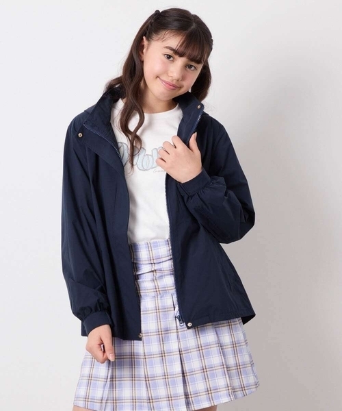 a.v.v（アーヴェヴェ）の「[120-160]【撥水加工/軽量/ストレッチ】バックタックマウンパ（その他アウター・キッズ・ライラック/ダークインディゴブルー/ネイビー・120/130/140/150/160）」の17枚目の写真