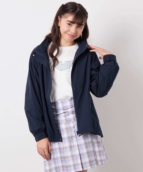a.v.v（アーヴェヴェ）の「[120-160]【撥水加工/軽量/ストレッチ】バックタックマウンパ（その他アウター・キッズ・ライラック/ダークインディゴブルー/ネイビー・120/130/140/150/160）」の18枚目の写真