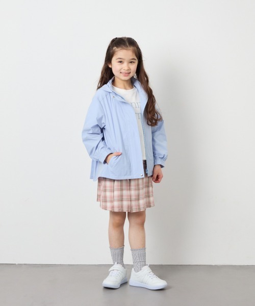 a.v.v（アーヴェヴェ）の「[120-160]【撥水加工/軽量/ストレッチ】バックタックマウンパ（その他アウター・キッズ・ライラック/ダークインディゴブルー/ネイビー・120/130/140/150/160）」の5枚目の写真