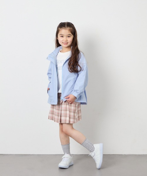 a.v.v（アーヴェヴェ）の「[120-160]【撥水加工/軽量/ストレッチ】バックタックマウンパ（その他アウター・キッズ・ライラック/ダークインディゴブルー/ネイビー・120/130/140/150/160）」の6枚目の写真