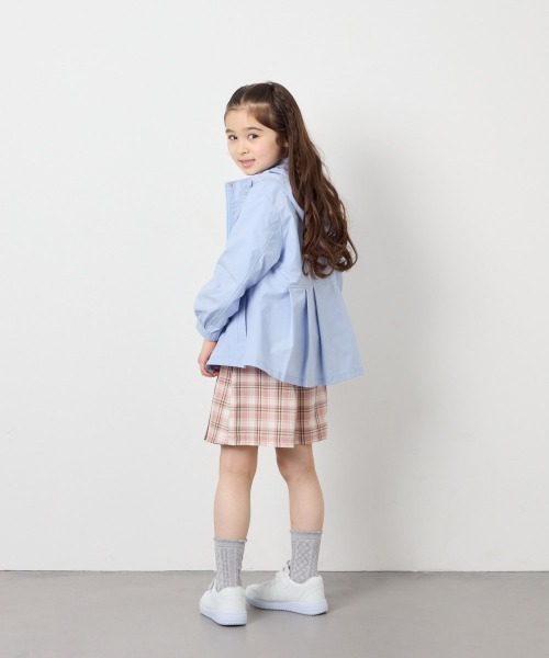 a.v.v（アーヴェヴェ）の「[120-160]【撥水加工/軽量/ストレッチ】バックタックマウンパ（その他アウター・キッズ・ライラック/ダークインディゴブルー/ネイビー・120/130/140/150/160）」の7枚目の写真