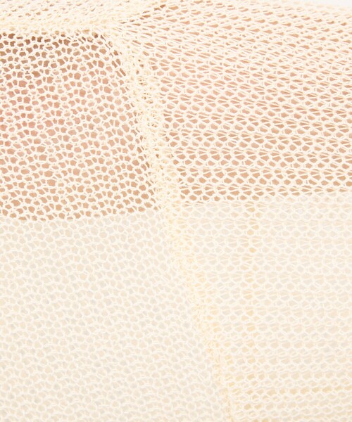 abahouse mavie（アバハウスマヴィ）の「【リネンライク】シアーニットプルオーバー/春服/夏服/レイヤード/長袖（ニット/セーター・レディース・ネイビー/グレー/オレンジ/アイボリー・フリー）」の12枚目の写真