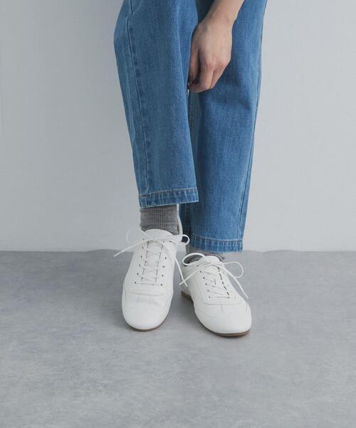 URBAN RESEARCH DOORS（アーバンリサーチドアーズ）の「ライトウェイトレースアップシューズ（その他シューズ・レディース・ブラック/ホワイト・38/36/37）」の3枚目の写真