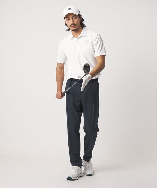 メンズ ツイル 1プリーツ スラックス 2WAYストレッチ（その他パンツ