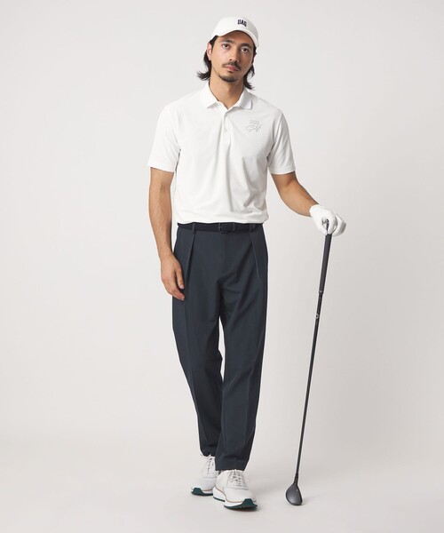 メンズ ツイル 1プリーツ スラックス 2WAYストレッチ（その他パンツ