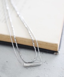 LEPSIM | ステンレス華奢ネックレス《2点セット》　656730(ネックレス)