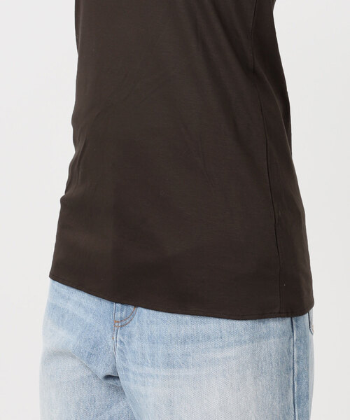 plage（プラージュ）の「MY_tulle trim タンク（タンクトップ・レディース・ベージュ/ブラウン・MEDIUM/SMALL）」の10枚目の写真