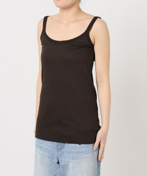 plage（プラージュ）の「MY_tulle trim タンク（タンクトップ・レディース・ベージュ/ブラウン・MEDIUM/SMALL）」の14枚目の写真