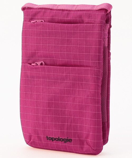Topologie（トポロジー）の「Topologie/トポロジー Phone Sacoche フォンサコッシュ 【バッグ単体】（ショルダーバッグ・メンズ・ピンク/オレンジ/ブラック・ONE SIZE）」の5枚目の写真