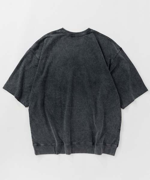 KAVU(カブー)の「KAVU/カブー Chemical Wash Tee/ケミカルウォッシュTシャツ(Tシャツ/カットソー・メンズ・ブラック/ネイビー/ライトグレー/サンドグレー・MEDIUM/LARGE)」の5枚目の写真
