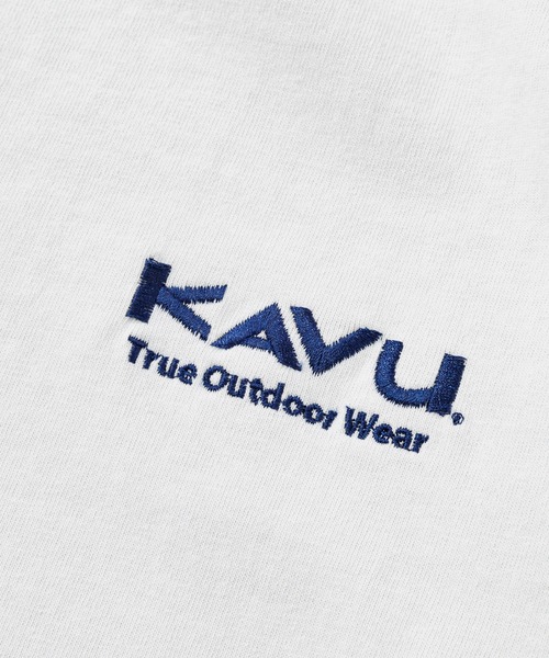 KAVU(カブー)の「KAVU/カブー Chemical Wash Tee/ケミカルウォッシュTシャツ(Tシャツ/カットソー・メンズ・ブラック/ネイビー/ライトグレー/サンドグレー・MEDIUM/LARGE)」の10枚目の写真
