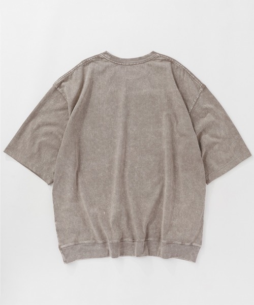 KAVU(カブー)の「KAVU/カブー Chemical Wash Tee/ケミカルウォッシュTシャツ(Tシャツ/カットソー・メンズ・ブラック/ネイビー/ライトグレー/サンドグレー・MEDIUM/LARGE)」の14枚目の写真
