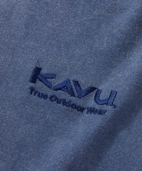 KAVU(カブー)の「KAVU/カブー Chemical Wash Tee/ケミカルウォッシュTシャツ(Tシャツ/カットソー・メンズ・ブラック/ネイビー/ライトグレー/サンドグレー・MEDIUM/LARGE)」の19枚目の写真