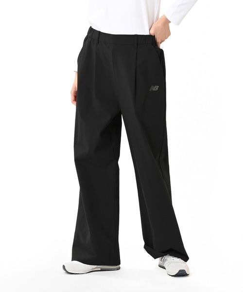 NEW BALANCE(ニューバランス)の「タックパンツ(スラックス・レディース・ライトグレー/ブラック・SMALL/MEDIUM/LARGE/X-LARGE)」の2枚目の写真