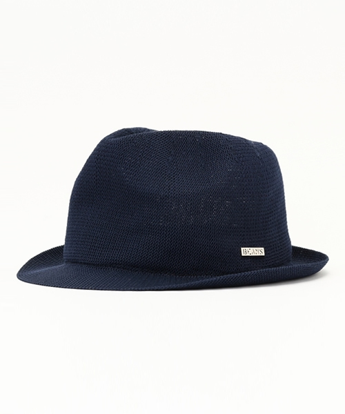 BEAMS（ビームス）の「BEAMS / プレート付サーモ ハット 16SS（ハット・メンズ・ナチュラル/グレー/ブラック/ネイビー・ONE SIZE）」の4枚目の写真