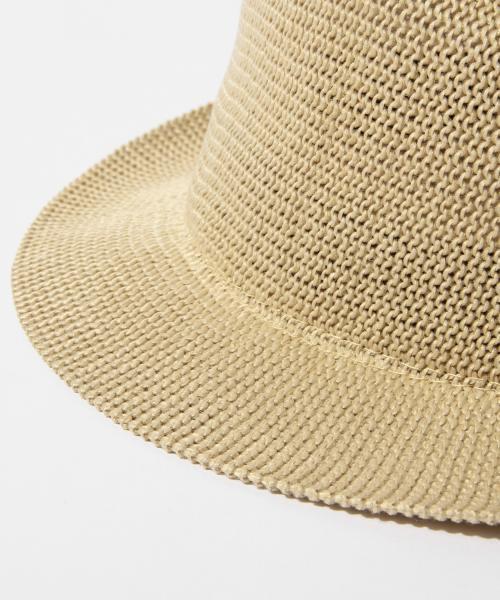 BEAMS（ビームス）の「BEAMS / プレート付サーモ ハット 16SS（ハット・メンズ・ナチュラル/グレー/ブラック/ネイビー・ONE SIZE）」の21枚目の写真