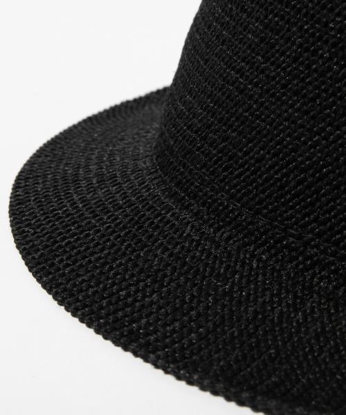 BEAMS（ビームス）の「BEAMS / プレート付サーモ ハット 16SS（ハット・メンズ・ナチュラル/グレー/ブラック/ネイビー・ONE SIZE）」の5枚目の写真