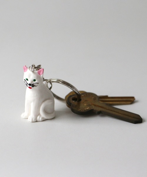 HIGHTIDE（ハイタイド）の「HERE by DETAIL Alfred Fischer K/R アルフレッド フィッシャー キーリング キーホルダー チャーム（キーホルダー・レディース・ホワイト/ホワイト系その他3/オレンジ系その他/ホワイト系その他2/ホワイト系その他4/ブラック/ブラック系その他2・FREE）」の2枚目の写真