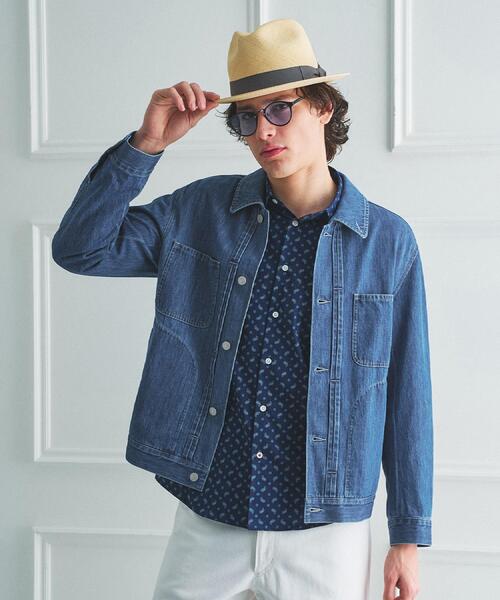 TAKEO KIKUCHI(タケオキクチ)の「【BOWLER HAT LABEL】エクスプローラー Gジャン(デニムジャケット・メンズ・ブルー/ブルー系その他・04/03/02)」の1枚目の写真