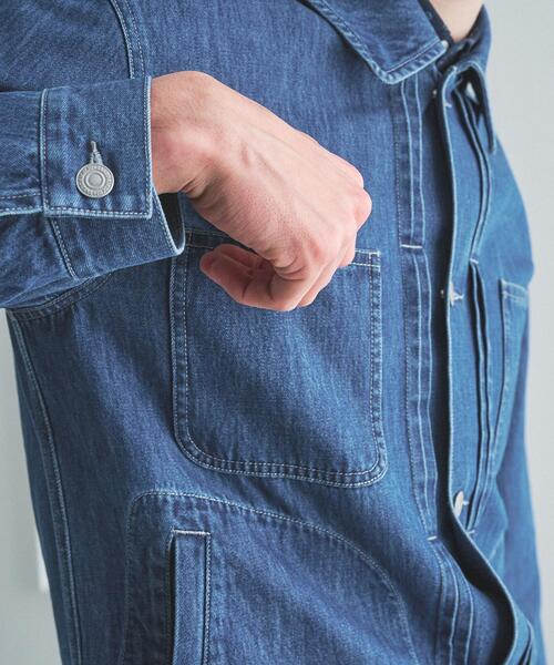 TAKEO KIKUCHI(タケオキクチ)の「【BOWLER HAT LABEL】エクスプローラー Gジャン(デニムジャケット・メンズ・ブルー/ブルー系その他・04/03/02)」の18枚目の写真