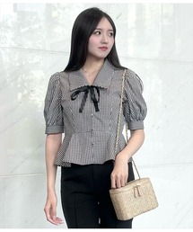 WILLSELECTION（ウィルセレクション）の「【再入荷予約受付中】パフスリーブドットブラウス（シャツ/ブラウス）」