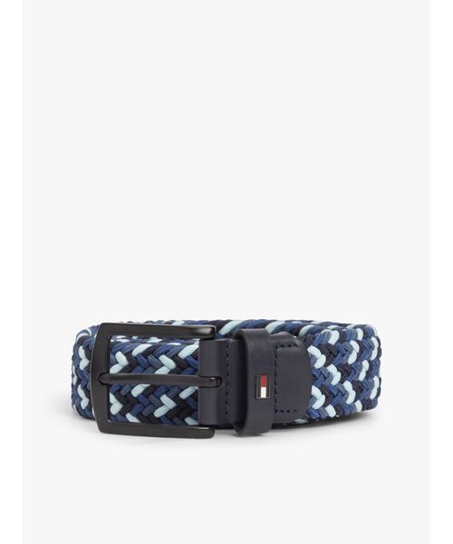 TOMMY HILFIGER(トミーヒルフィガー)の「エラスティックメッシュベルト(ベルト・メンズ・ネイビー/ブルー・85cm/95cm)」の7枚目の写真